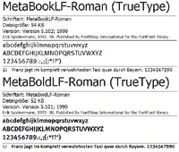Meta Book und Meta Bold PC